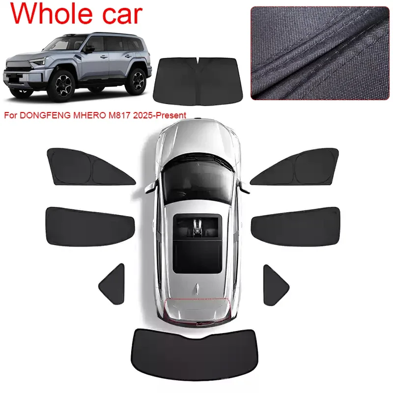 Car Sun Shade Curtain For DONGFENG MHERO M817 2025-Present UV Protection Window Blind Heat Insulation Protect Cover Accessory
Car Sun Shade Curtain For DONGFENG MHERO M817 2025-Present UV Protection Window Blind Heat Insulation Protect Cover Accessory