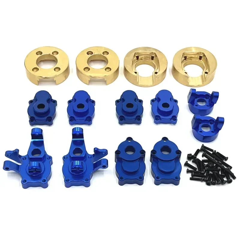 Metal Portal Axle Gear Housing Brass Weight Note: Color deviation might exist due YK4083 CR1.8 Yucatan 1/8 RC Car Upgrade Parts
Metal Portal Axle Gear Housing Brass Weight Note: Color deviation might exist due YK4083 CR1.8 Yucatan 1/8 RC Car Upgrade Parts