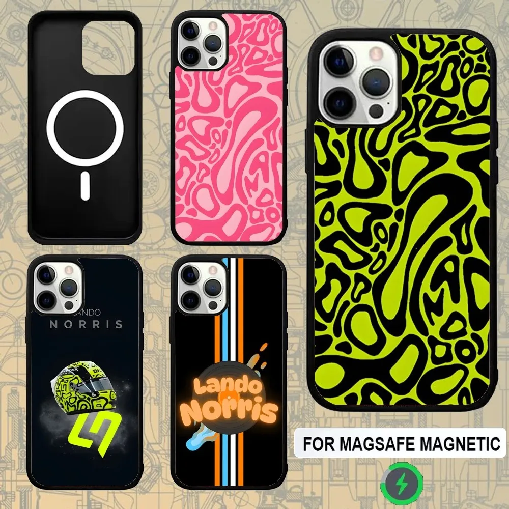 L-Lando N-Norris Pink F1 Phone Case For IPhone 16,15,Pro,Max,Case 14,Plus,13,12,11 Magesafe Magnetic Wireless Charge Cover
L-Lando N-Norris Pink F1 Phone Case For IPhone 16,15,Pro,Max,Case 14,Plus,13,12,11 Magesafe Magnetic Wireless Charge Cover