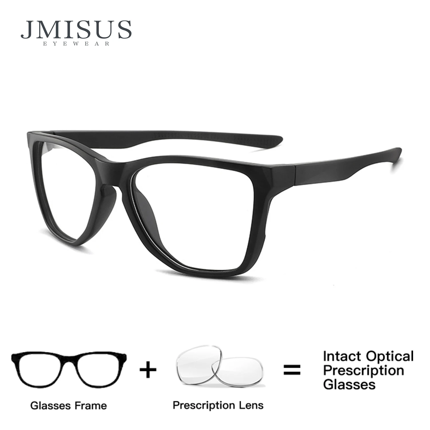 JMISUS Square Prescription Optical Reading Glasses TR90 Lightweight Frame with Spring Hinge and Blue Light Filtering for Men
JMISUS Square Prescription Optical Reading Glasses TR90 Lightweight Frame with Spring Hinge and Blue Light Filtering for Men
