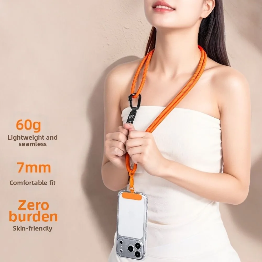 Регулируемый ремешок для мобильного телефона с нашивкой, мягкий ремешок для телефона через плечо с защитой от потери, с отверстием для хранения, шейная веревка
Регулируемый ремешок для мобильного телефона с нашивкой, мягкий ремешок для телефона через плечо с защитой от потери, с отверстием для хранения, шейная веревка