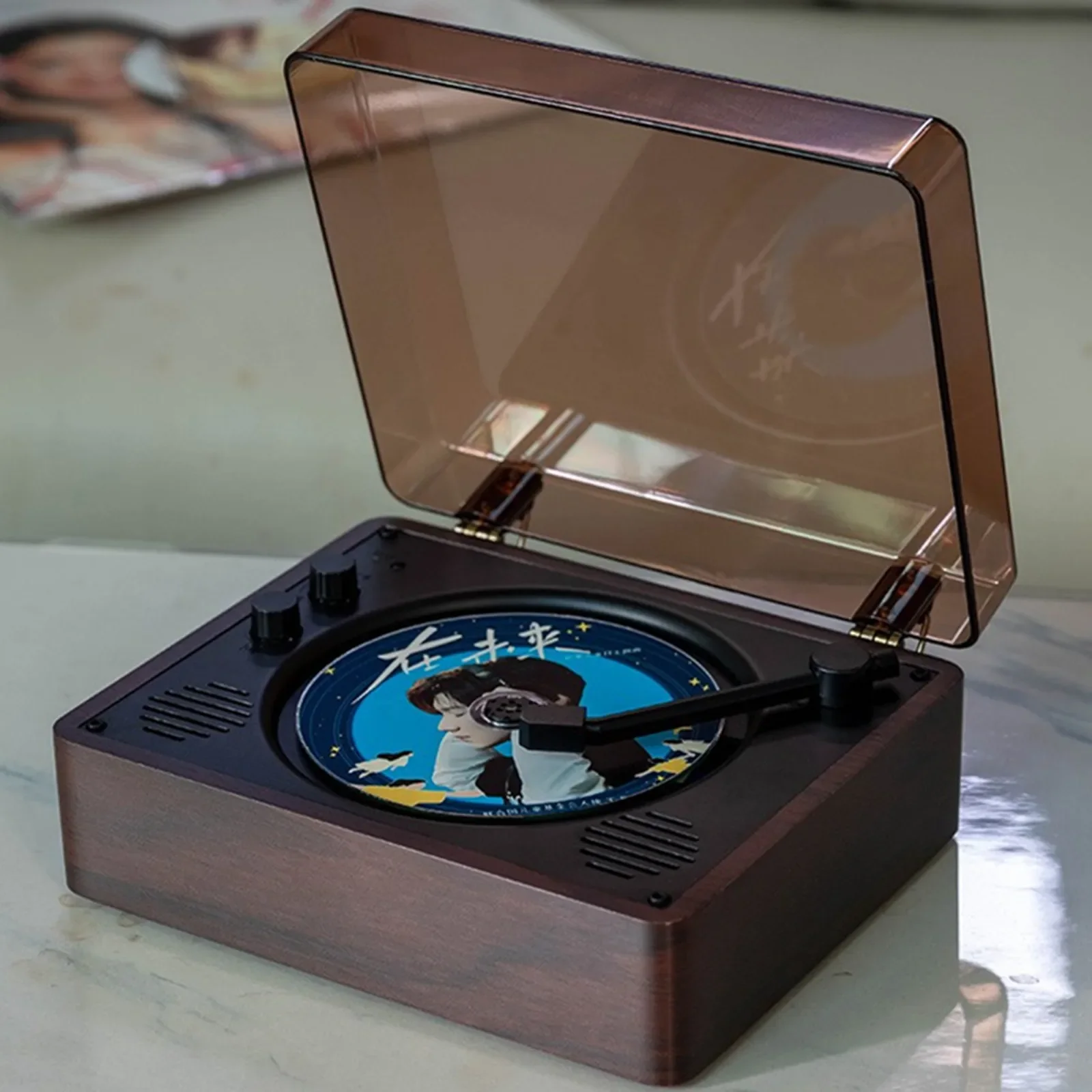Desktop CD Machine Bluetooth Speaker Audio U disk Drive Music Player MP3 Charging Remote Control Sound AUX USB Household Retro
Desktop CD Machine Bluetooth Speaker Audio U disk Drive Music Player MP3 Charging Remote Control Sound AUX USB Household Retro
