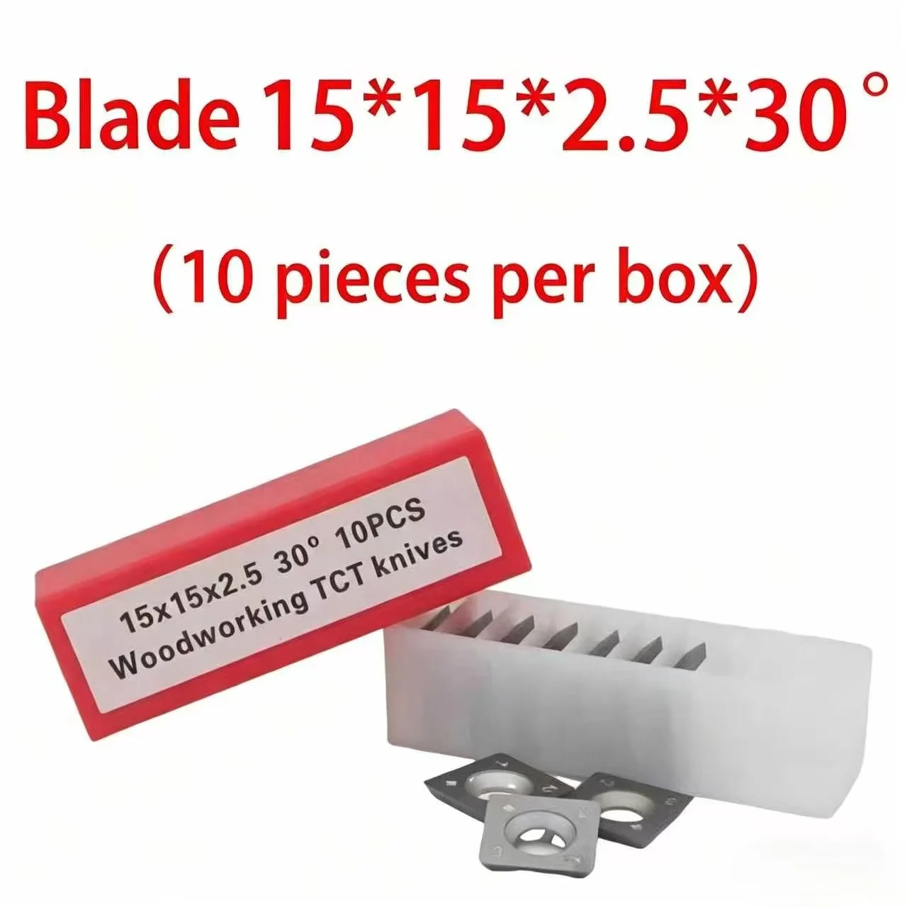 15x15x2.5-30° Square Carbide Blades Replacement Inserts for Woodworking Lathe Turning Tool Spiral Helical Planer Head
15x15x2.5-30° Square Carbide Blades Replacement Inserts for Woodworking Lathe Turning Tool Spiral Helical Planer Head