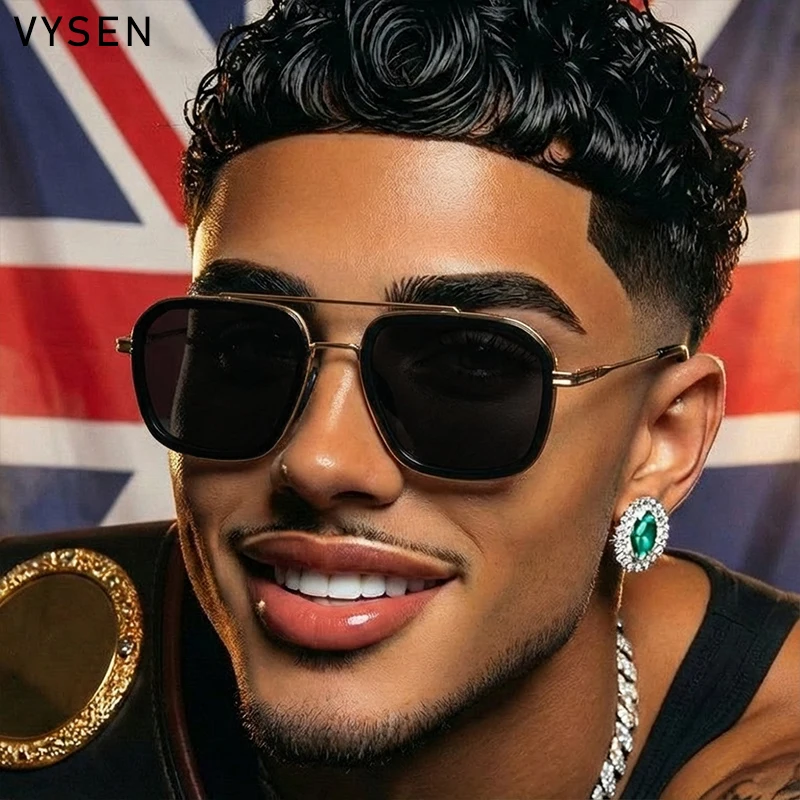 Steampunk Square Sunglasses Men 2026 Luxury Brand Fashion Punk Double Beam Metal Frame Sun Glasses For Male Eyewear Shades UV400
Steampunk Square Sunglasses Men 2026 Luxury Brand Fashion Punk Double Beam Metal Frame Sun Glasses For Male Eyewear Shades UV400