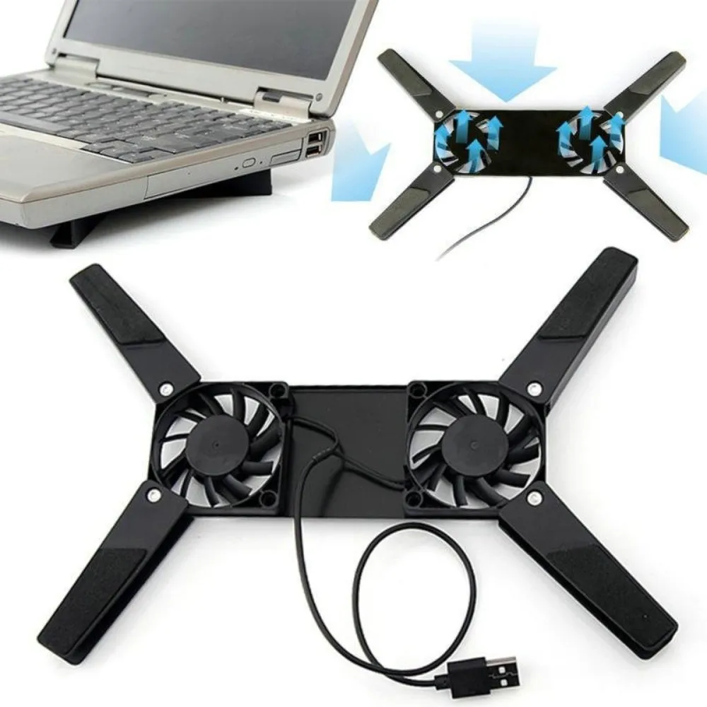 High Quality Portable Laptop Cooler Foldable with Double Fans Notebook Cooler Silent USB Powered Cooler for 7-15 inch Laptop
High Quality Portable Laptop Cooler Foldable with Double Fans Notebook Cooler Silent USB Powered Cooler for 7-15 inch Laptop