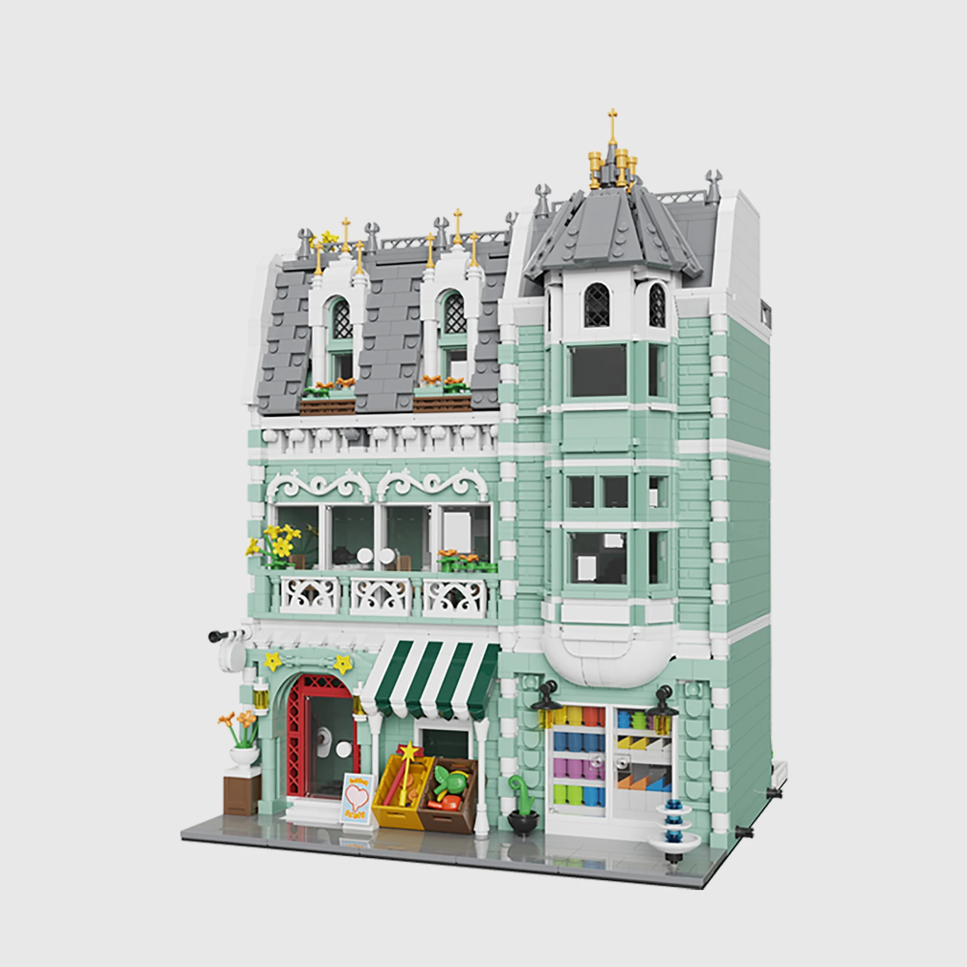 Grocery Store Street View Micro Blocks Mini Parts Building Bricks Model Construction DIY Toy for Kids Boys Girls Educational Cre
Grocery Store Street View Micro Blocks Mini Parts Building Bricks Model Construction DIY Toy for Kids Boys Girls Educational Cre