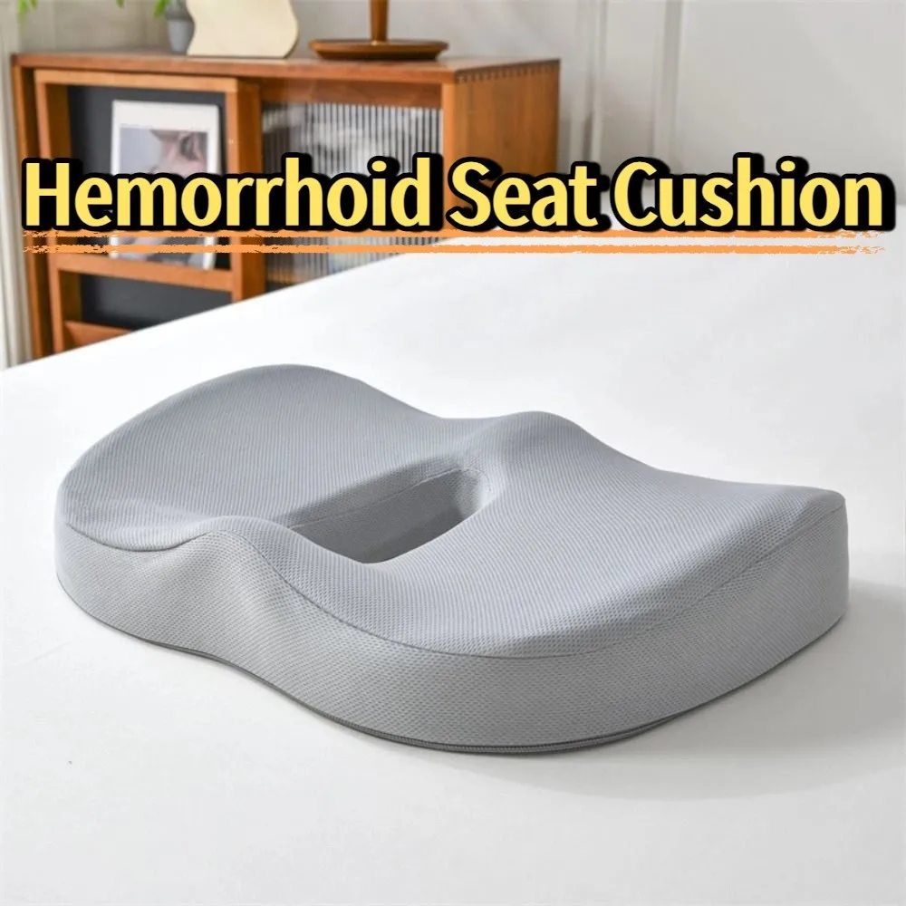 Thickened Ergonomic Hemorrhoid Seat Cushion Rebound Non-slip Car Seat Cushion Universal Comfortable Office Chair Pad Sciatica
Thickened Ergonomic Hemorrhoid Seat Cushion Rebound Non-slip Car Seat Cushion Universal Comfortable Office Chair Pad Sciatica