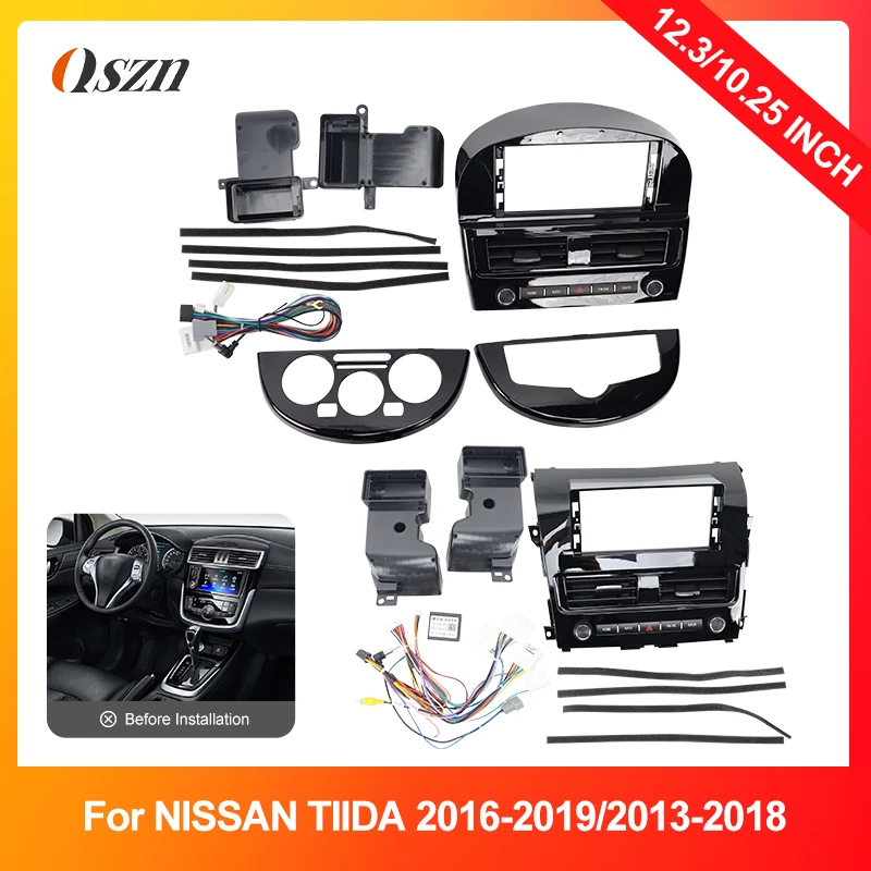 For NISSAN Teana 2013-2019 Fitting Panel Adapter Android Radio Dashboard Head Unit Mounting Car Frame Fascia Kit 10.25/12.3 INCH
For NISSAN Teana 2013-2019 Fitting Panel Adapter Android Radio Dashboard Head Unit Mounting Car Frame Fascia Kit 10.25/12.3 INCH