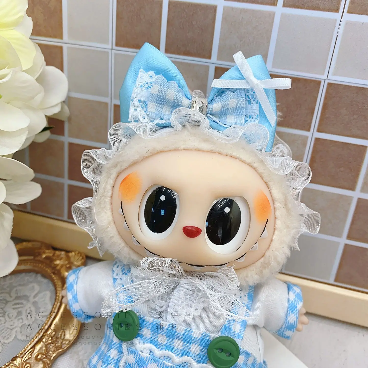 1st-3rd Gen Labubu Clothes Labubu Lace Bow Hair Band New Style Diy Labubu Decoration BJD Doll Hair Accessories
1st-3rd Gen Labubu Clothes Labubu Lace Bow Hair Band New Style Diy Labubu Decoration BJD Doll Hair Accessories
