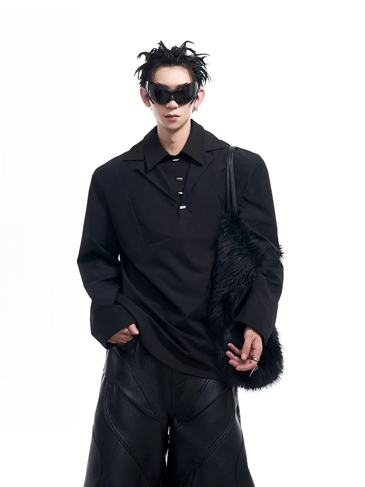 Start Exceed End Long Sve irt Men's Inner Wear Double Collar Pure Color Autumn Faion Stand Fit Korean Sle Polyest...
Start Exceed End Long Sve irt Men's Inner Wear Double Collar Pure Color Autumn Faion Stand Fit Korean Sle Polyest...