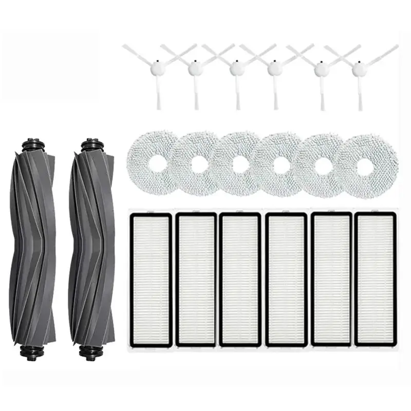 AEE6-For Dreame Bot L20 Ultra / L20 Ultra X20 Pro Replacement Parts Accessories Main Side Brush Hepa Filter Mop Dust Bag
AEE6-For Dreame Bot L20 Ultra / L20 Ultra X20 Pro Replacement Parts Accessories Main Side Brush Hepa Filter Mop Dust Bag