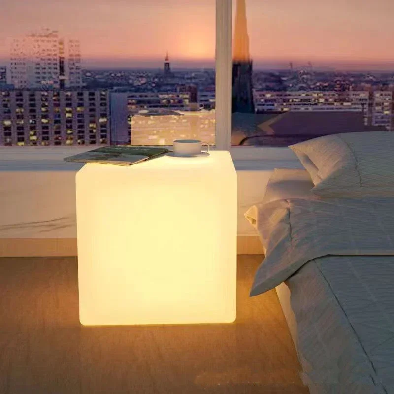 Cube Table Lamp Nordic Floor Lamp Living Room Bedroom Ins Style Minimalist Modern Bedside Table Lamp Creative Luminous Stool
Cube Table Lamp Nordic Floor Lamp Living Room Bedroom Ins Style Minimalist Modern Bedside Table Lamp Creative Luminous Stool