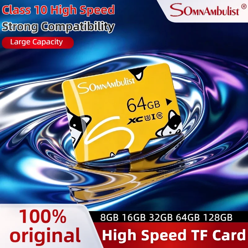 SomnAmbulist 64GB High Speed Mini TF Card C10 U3 A1 Memory Card for Drone Audio Surveillance Device 64GB TF Card Pro
SomnAmbulist 64GB High Speed Mini TF Card C10 U3 A1 Memory Card for Drone Audio Surveillance Device 64GB TF Card Pro
