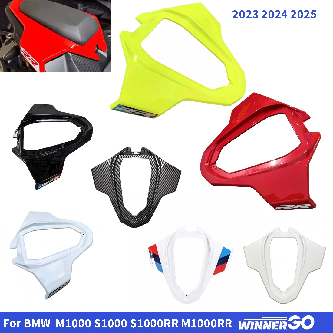 ABS Carbon Rear Seat Cowls Passenger Pillion Cover Tail Fairing Fit For BMW S 1000 RR M1000 S1000 S1000RR M1000RR 2023 2024 2025
ABS Carbon Rear Seat Cowls Passenger Pillion Cover Tail Fairing Fit For BMW S 1000 RR M1000 S1000 S1000RR M1000RR 2023 2024 2025