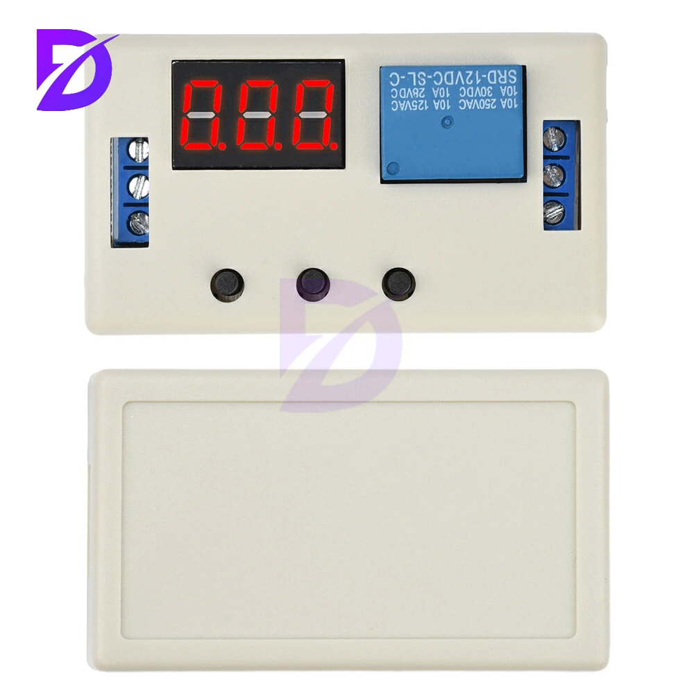 DC 12V Delay Timer Relay LED Digital Display Programmable Readout Multi-function Delay Timer Relay Module with Buzzer
DC 12V Delay Timer Relay LED Digital Display Programmable Readout Multi-function Delay Timer Relay Module with Buzzer