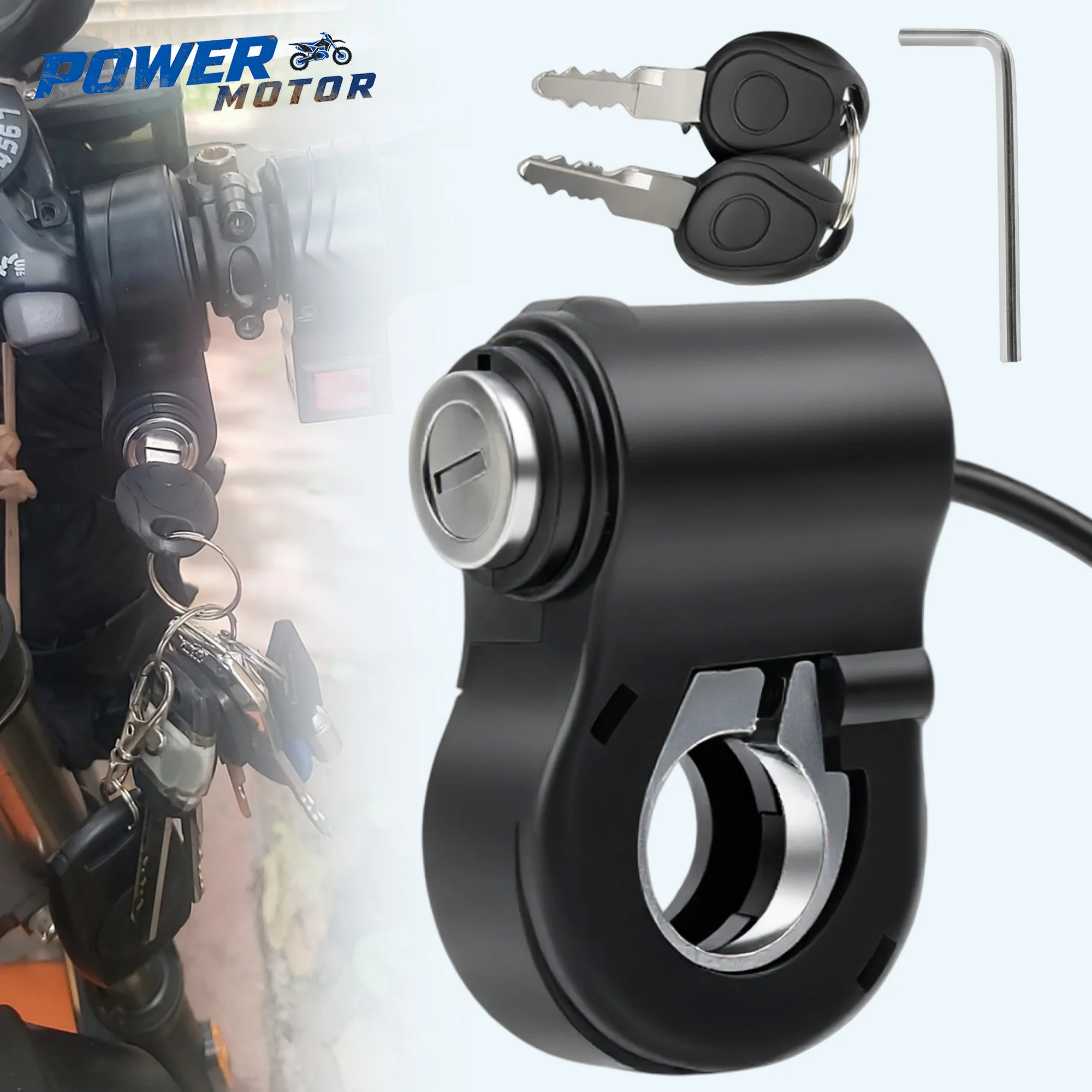 Universal Electric Scooter Ignition Key Switch Thumb Lock 12V 24V 36V 48V For Ebike Bicycle Handlebar Accessories
Universal Electric Scooter Ignition Key Switch Thumb Lock 12V 24V 36V 48V For Ebike Bicycle Handlebar Accessories