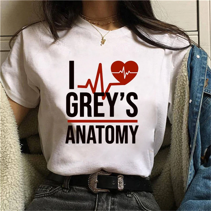 Hot Grey's Anatomy Heartbeat Print T-shirt Summer Casual Loose T Shirt Women Men Harajuku Shirts Short Sleeve Tops
Hot Grey's Anatomy Heartbeat Print T-shirt Summer Casual Loose T Shirt Women Men Harajuku Shirts Short Sleeve Tops