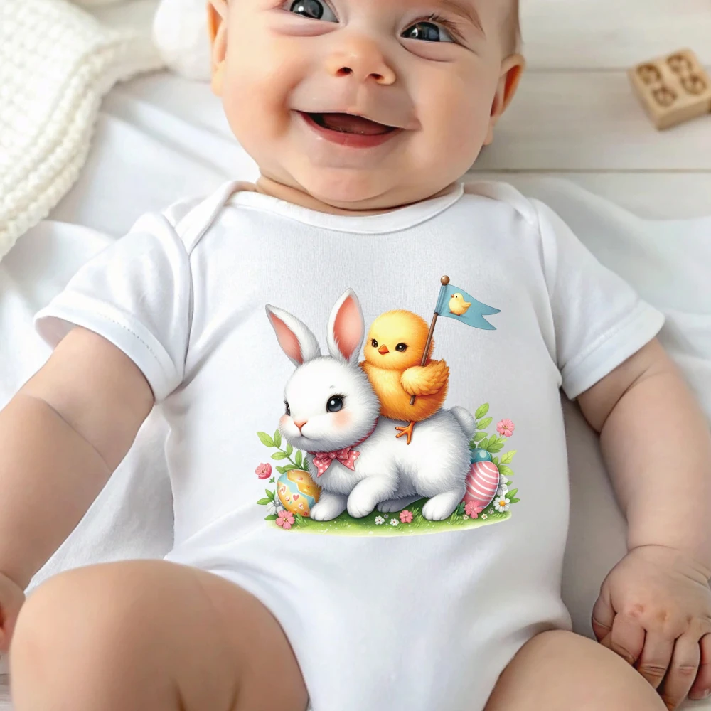 Комбинезон из чистого хлопка для малышей на Первое Пасхальное празднование с милым принтом цыпленка, удобный хлопковый комбинезон для новорожденных от 0 до 12 месяцев
Комбинезон из чистого хлопка для малышей на Первое Пасхальное празднование с милым принтом цыпленка, удобный хлопковый комбинезон для новорожденных от 0 до 12 месяцев