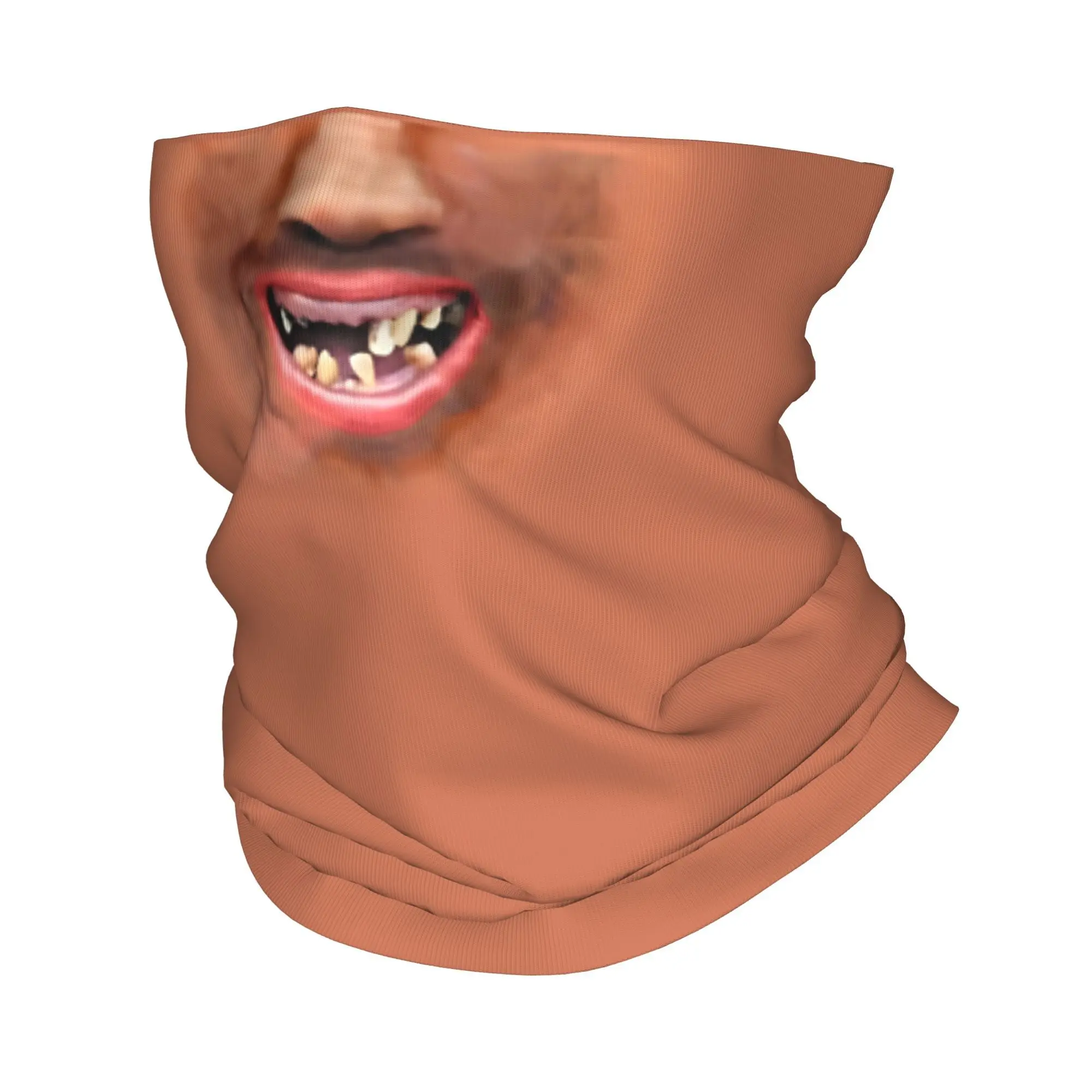 Humorous Face Covering Featuring Mouth, Lips And Teeth Design Suitable for Motorcycle Clubs This Versatile Neck Scarf
Humorous Face Covering Featuring Mouth, Lips And Teeth Design Suitable for Motorcycle Clubs This Versatile Neck Scarf