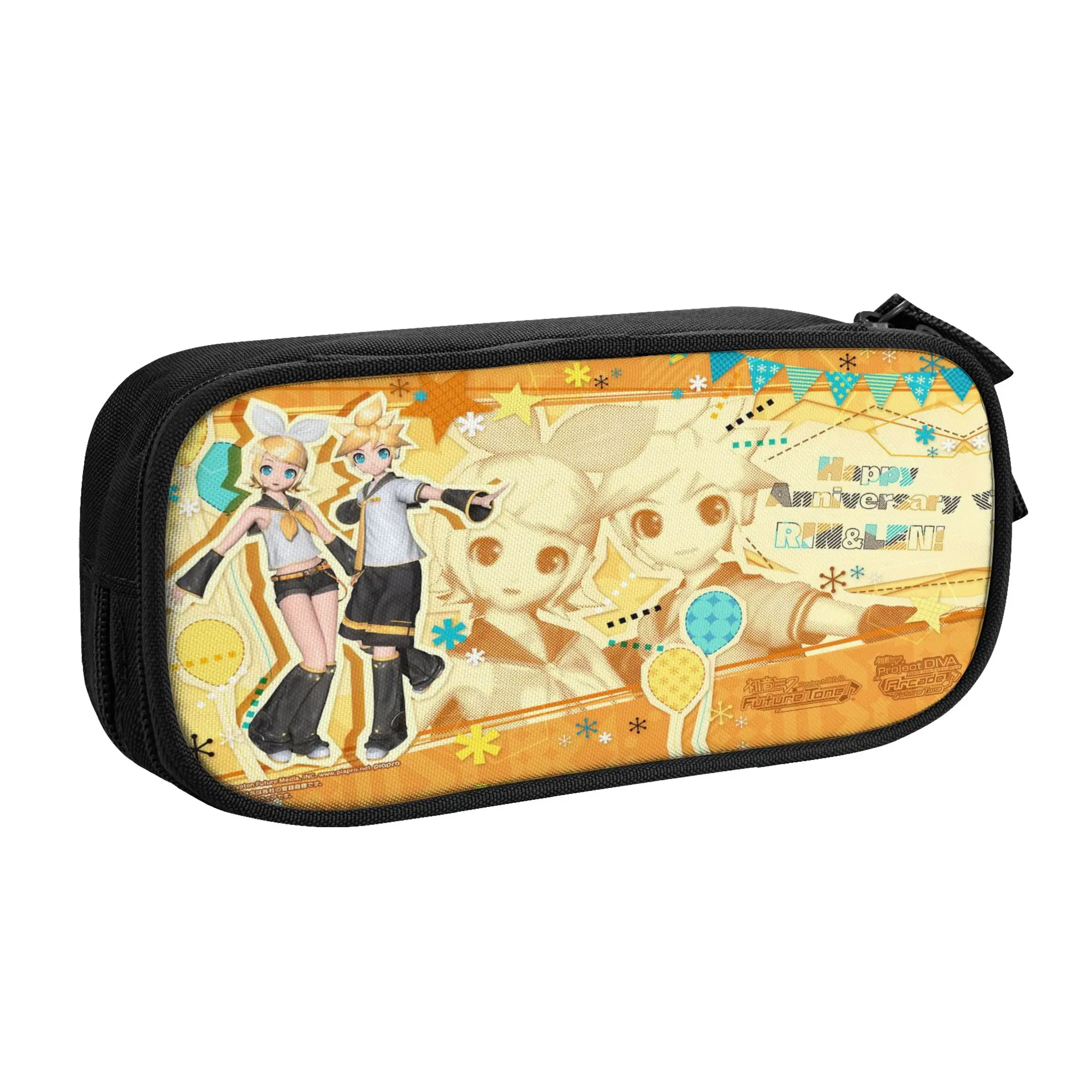 Large Capacity Pencil Pouch Kagamine Rin Len Merch Double Layer Pencil Bag Girl Make Up Bag Amazing Gift
Large Capacity Pencil Pouch Kagamine Rin Len Merch Double Layer Pencil Bag Girl Make Up Bag Amazing Gift