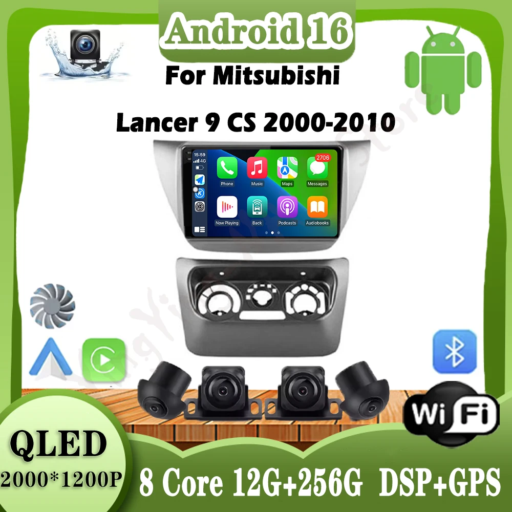 9 "для Mitsubishi Lancer 9 CS 2000-2010 автомобильный радиоплеер 4G стерео мультимедийное радио навигация Carplay плеер экран авто
9 "для Mitsubishi Lancer 9 CS 2000-2010 автомобильный радиоплеер 4G стерео мультимедийное радио навигация Carplay плеер экран авто