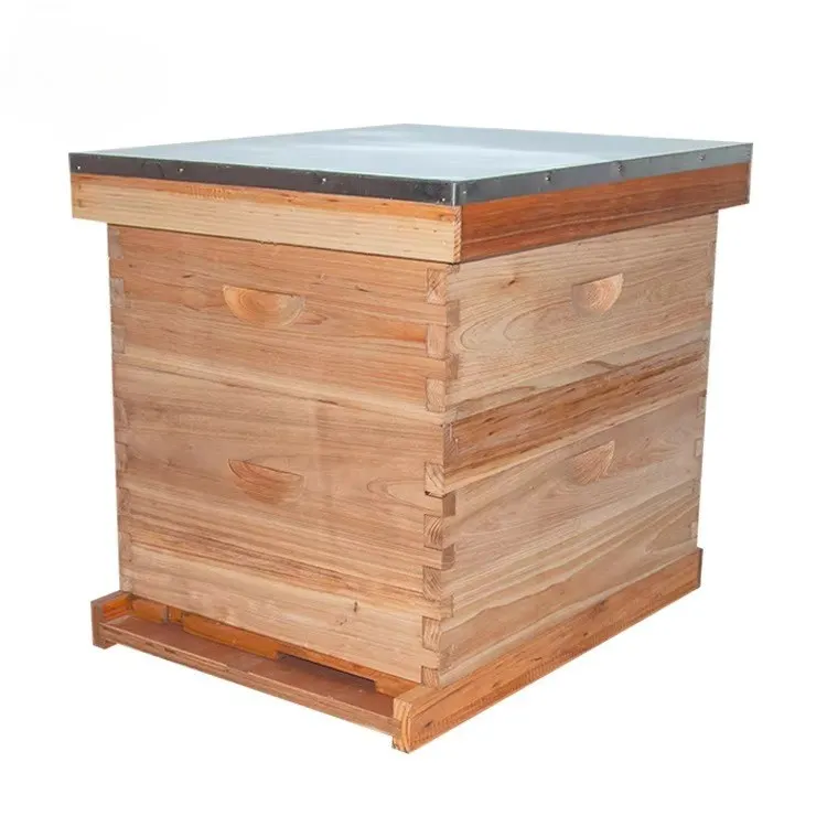 2 Layers Wax Coated Langstroth Beehive, Durable Fir Wood Bee Hive for Beekeeping
2 Layers Wax Coated Langstroth Beehive, Durable Fir Wood Bee Hive for Beekeeping