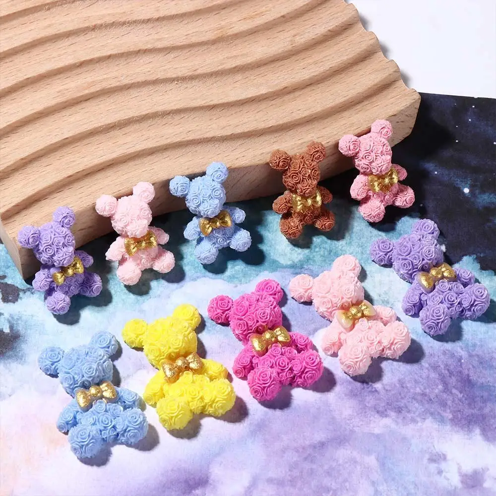 5pcs Wedding Decor Resin Bow Rose Bear Flat Back Cartoon Scrapbook Figurine Mixed Colorful Mini Scrapbook Accessories Phone
5pcs Wedding Decor Resin Bow Rose Bear Flat Back Cartoon Scrapbook Figurine Mixed Colorful Mini Scrapbook Accessories Phone