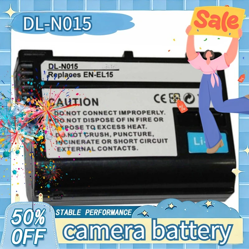 1900mAh EN-EL15 for Nikon V1 D500 D750 D7100 D7000 D800 D600 SLR Camera Battery
1900mAh EN-EL15 for Nikon V1 D500 D750 D7100 D7000 D800 D600 SLR Camera Battery