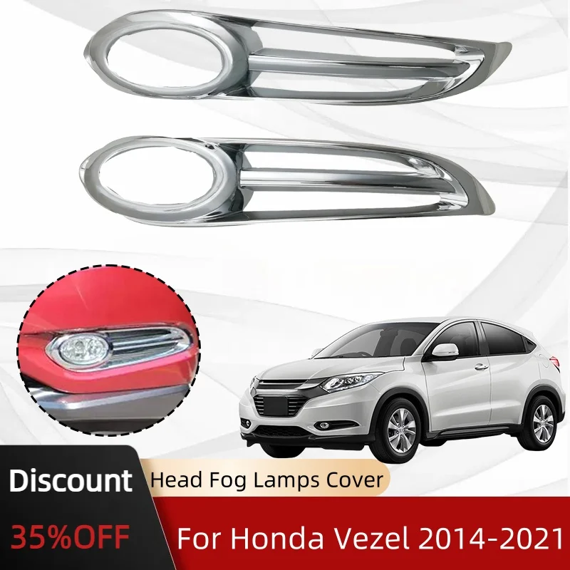 Car Stickers Head Fog Lamps Cover For Honda Vezel 2014 2015 2016 2017 2018 2019 2020 2021 Hight-quality Car Exterior Chrome
Car Stickers Head Fog Lamps Cover For Honda Vezel 2014 2015 2016 2017 2018 2019 2020 2021 Hight-quality Car Exterior Chrome