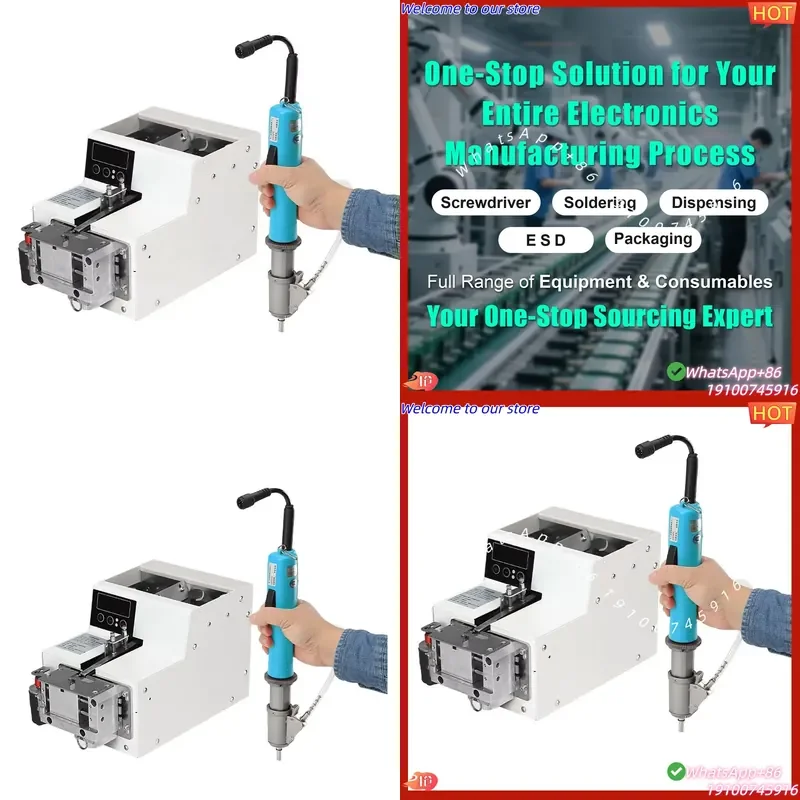 2026 Manual Screw Fastening Machine Handheld Screwdriver Machine Hand-held Auto Feeding Screwing Device
2026 Manual Screw Fastening Machine Handheld Screwdriver Machine Hand-held Auto Feeding Screwing Device