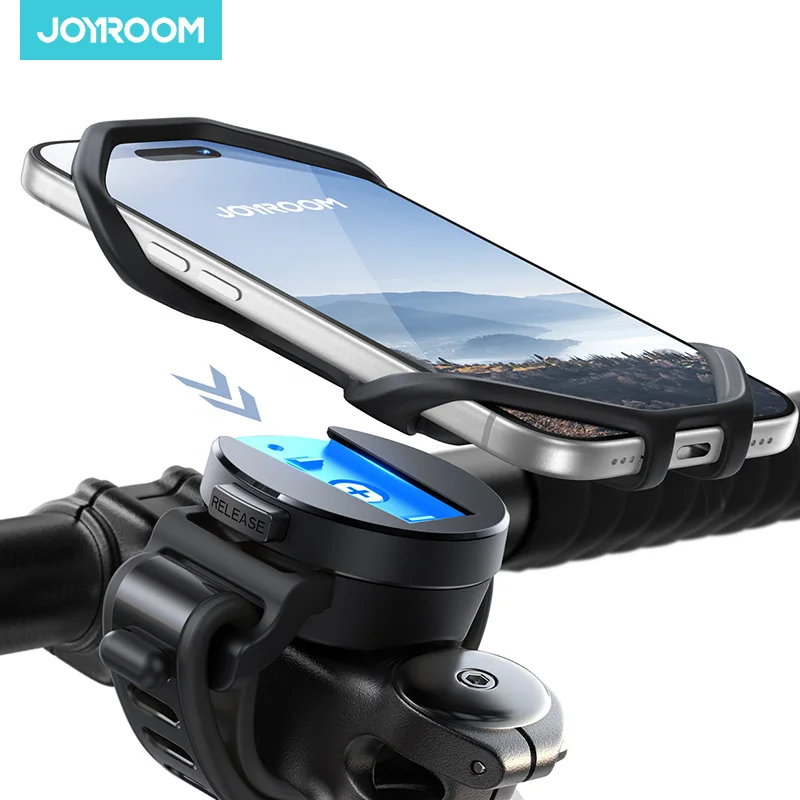 Joyroom Silicone Bike Phone Mount Holder Universal Cell Phone Bicycle Motorcycle Mount for 4-7" Phone Handlebar Mount JR-ZS582
Joyroom Silicone Bike Phone Mount Holder Universal Cell Phone Bicycle Motorcycle Mount for 4-7" Phone Handlebar Mount JR-ZS582