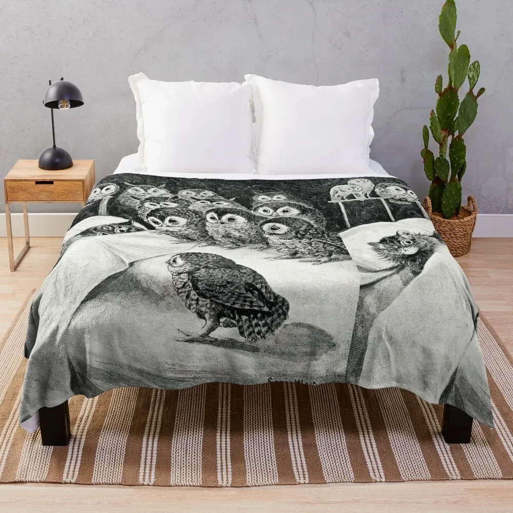 Louis Wain Cat Nightmare Owl Bird Throw Blanket Soft Warm Blanket Gift for Men Women Adults
Louis Wain Cat Nightmare Owl Bird Throw Blanket Soft Warm Blanket Gift for Men Women Adults