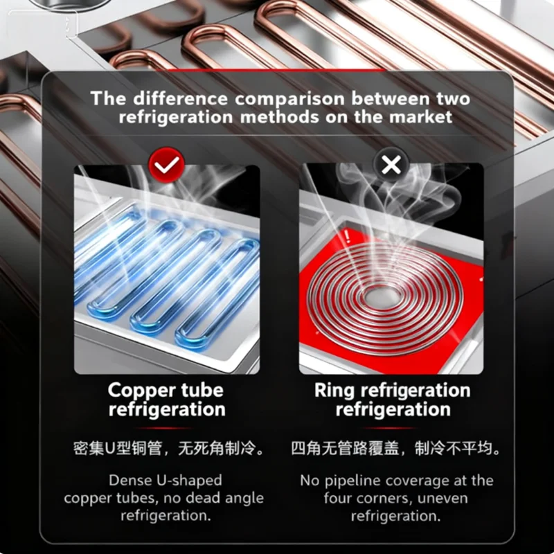 Commercial Stainless Steel Frozen Fresh Fruit Yogurt Double Flat Pan Roll Fry Ice Cream Machine
Commercial Stainless Steel Frozen Fresh Fruit Yogurt Double Flat Pan Roll Fry Ice Cream Machine