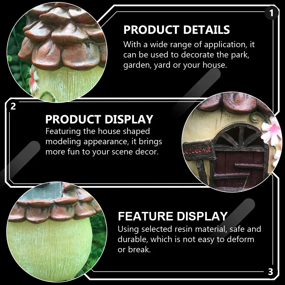 Креативный солнечный садовый домик-фигурка из смолы, светящийся декоративный элемент для микроландшафта, двора, веранды, дорожек, уличного освещения
Креативный солнечный садовый домик-фигурка из смолы, светящийся декоративный элемент для микроландшафта, двора, веранды, дорожек, уличного освещения