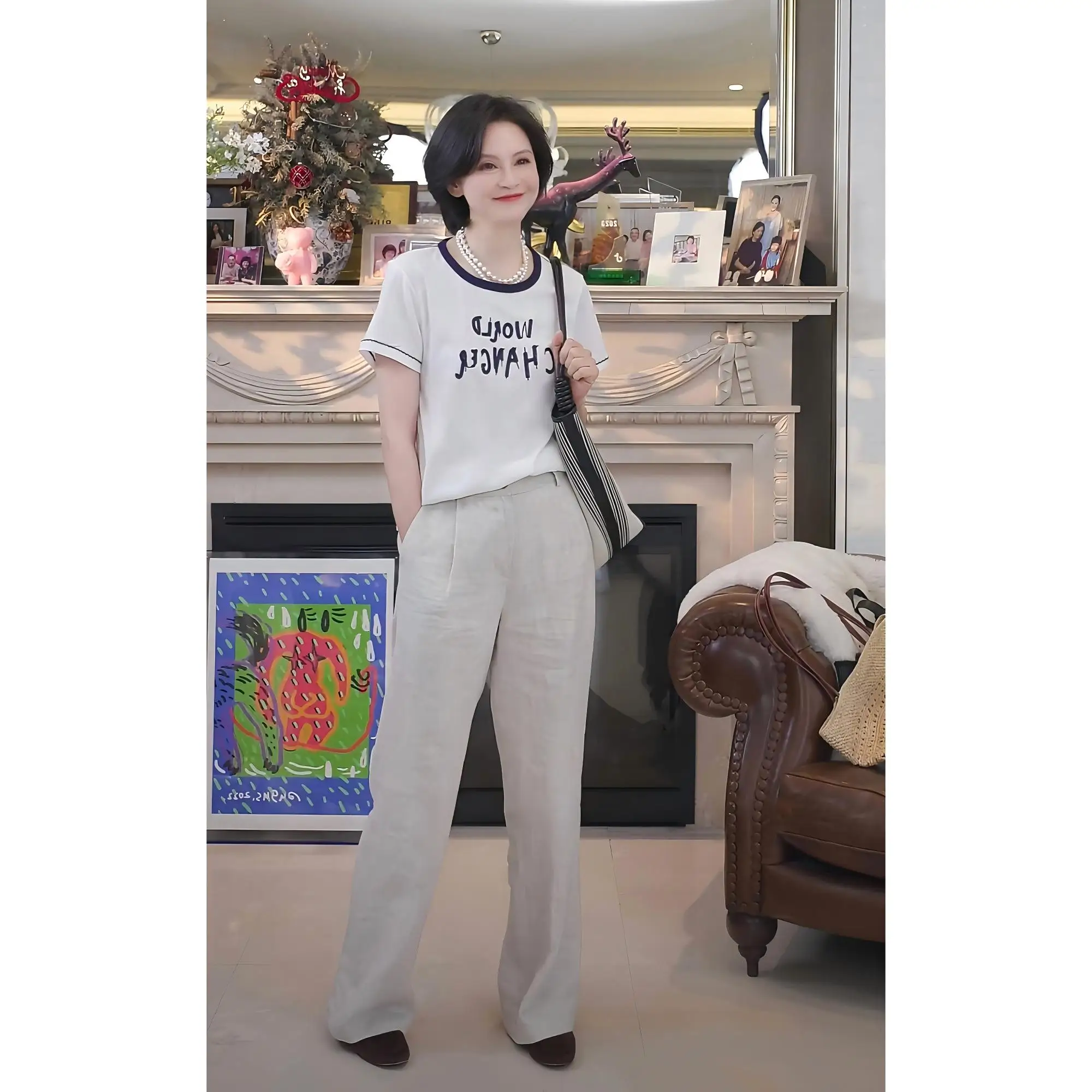 Футболка с вышитой буквой и снежинкой Haax, хлопок, 40000 стежков, 3D-вышивка, весна-лето, короткий рукав, женский повседневный топ
Футболка с вышитой буквой и снежинкой Haax, хлопок, 40000 стежков, 3D-вышивка, весна-лето, короткий рукав, женский повседневный топ