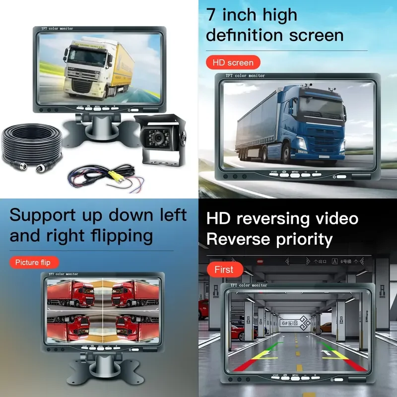CCENTEN 7inch Car Display Waterproof Reverse Rearview Camera System Android 1080P Car Design Universal Gua Headrest
CCENTEN 7inch Car Display Waterproof Reverse Rearview Camera System Android 1080P Car Design Universal Gua Headrest