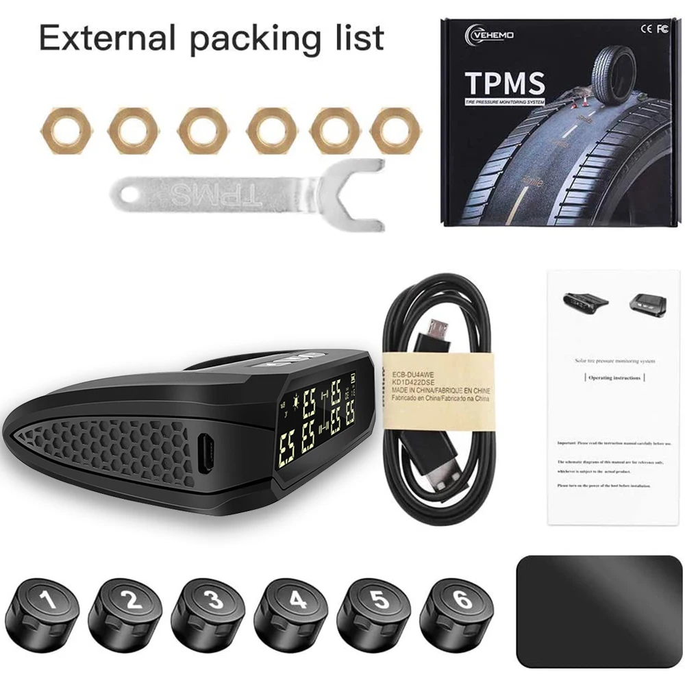 Wireless Tire Pressure Monitor TPMS for Commercial Vehicles RVs Trailers Fire Trucks Fuel Trucks Specialty Vehicles
Wireless Tire Pressure Monitor TPMS for Commercial Vehicles RVs Trailers Fire Trucks Fuel Trucks Specialty Vehicles