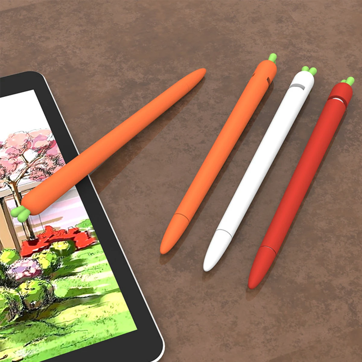 Stylus Carrot Protective Cover Holder for Pencil 1st Generation Case Silicone Sleeve
Stylus Carrot Protective Cover Holder for Pencil 1st Generation Case Silicone Sleeve