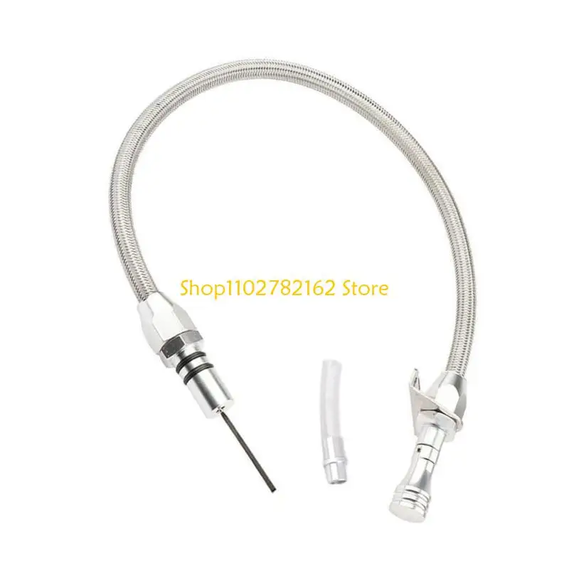 547B Replacement Vehicle Flexible Braided Cable Stainless Steel Transmission Dipstick Replacement Part Long Lasting for TH350
547B Replacement Vehicle Flexible Braided Cable Stainless Steel Transmission Dipstick Replacement Part Long Lasting for TH350