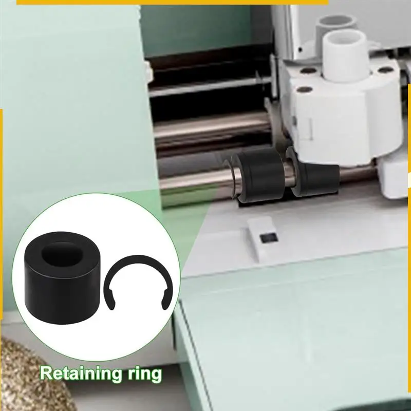 A76K 8Pcs Retaining Clip Rings For Cricut Maker And 8Pcs Rubber Roller Accessories Keep Rubber From Moving
A76K 8Pcs Retaining Clip Rings For Cricut Maker And 8Pcs Rubber Roller Accessories Keep Rubber From Moving