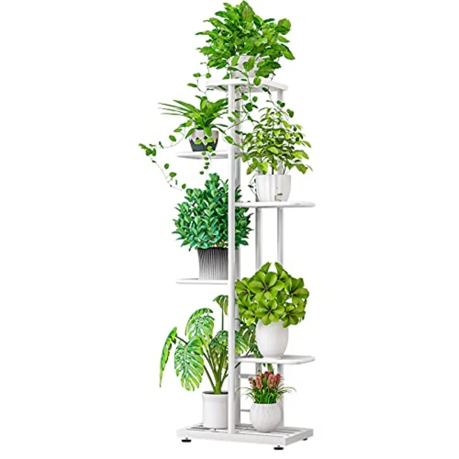 Metal Plant Stand for Indoor Outdoor Flower Pot Display Planter Shelf, White
Metal Plant Stand for Indoor Outdoor Flower Pot Display Planter Shelf, White