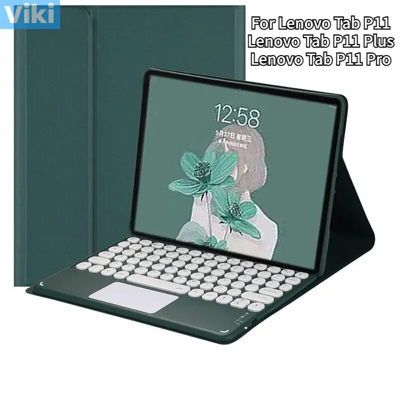 Wireless Bluetooth Touchpad Keyboard Case for Lenovo Tab P11 Plus P11 Pro Case TB-J606 TB-J607 TB-J716 Magnetic Tablet Cover
Wireless Bluetooth Touchpad Keyboard Case for Lenovo Tab P11 Plus P11 Pro Case TB-J606 TB-J607 TB-J716 Magnetic Tablet Cover
