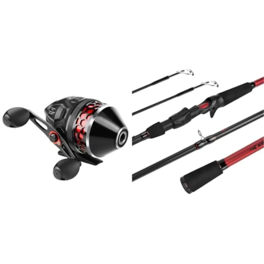 Brutus Spincast Fishing Reel with KastKing Royale Advantage Casting Fishing Rods 7'3 MH for Reliable and Smooth Perfor
Brutus Spincast Fishing Reel with KastKing Royale Advantage Casting Fishing Rods 7'3 MH for Reliable and Smooth Perfor