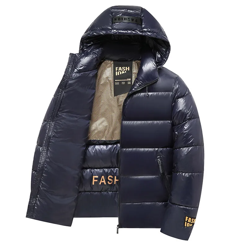 Fashion 2025 Winter Men's Hooded Cotton-Padded Jacket Casual Thick Warm Down Coat Youth High Streetwear Windproof Parka Clothing
Fashion 2025 Winter Men's Hooded Cotton-Padded Jacket Casual Thick Warm Down Coat Youth High Streetwear Windproof Parka Clothing