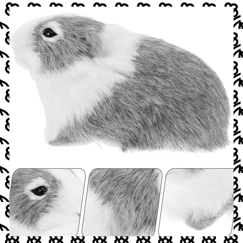 A07I Guinea Pig Plush Plush Animal Realistic Hamster Model Guinea Pig Model For Education Small Gift
A07I Guinea Pig Plush Plush Animal Realistic Hamster Model Guinea Pig Model For Education Small Gift
