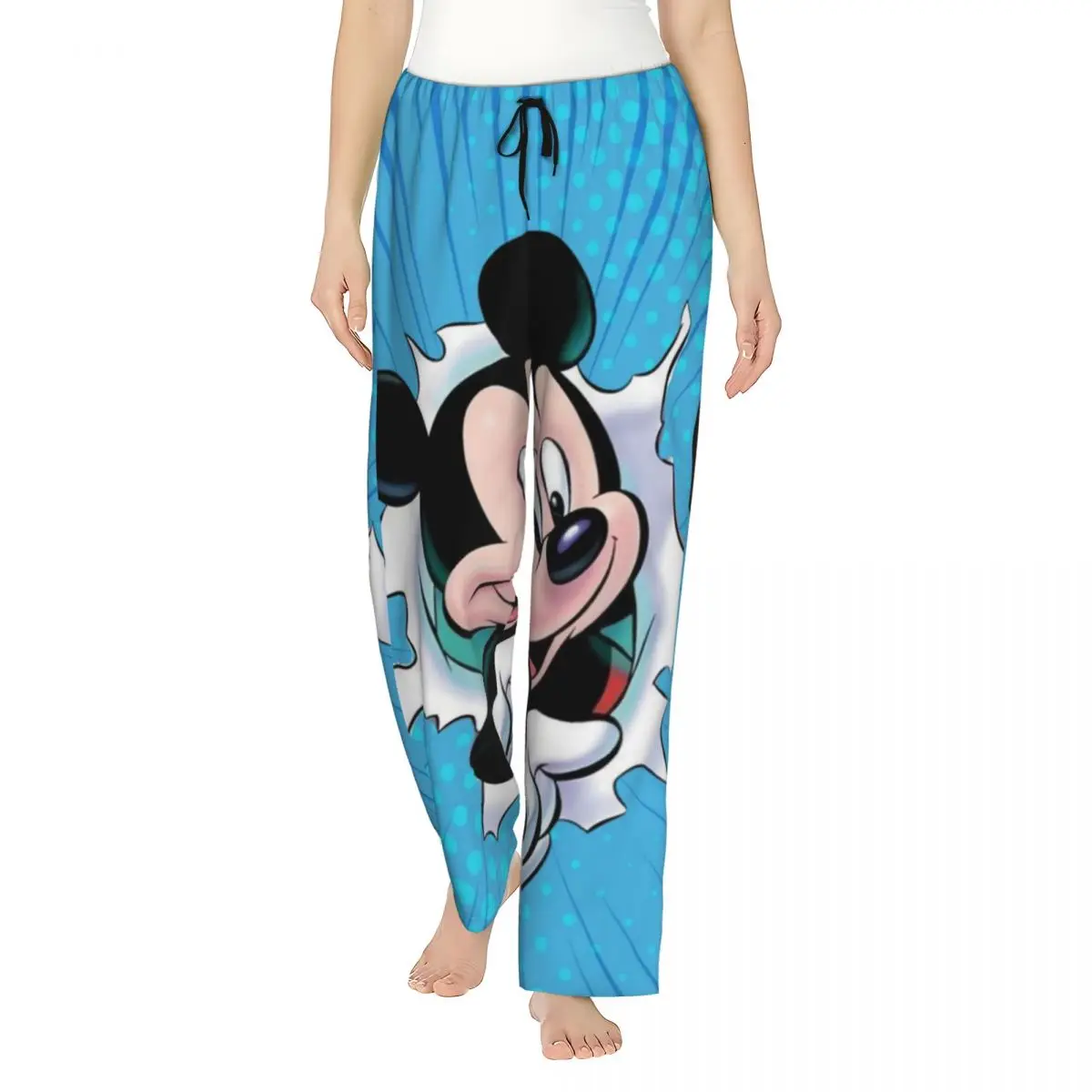 Women's Minnie Mickey Mouse Cartoon Animation Pajama Pants Custom Printed Sleep Sleepwear Bottoms with Pockets
Women's Minnie Mickey Mouse Cartoon Animation Pajama Pants Custom Printed Sleep Sleepwear Bottoms with Pockets