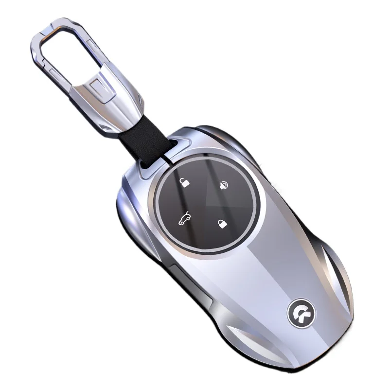Premium Zinc Alloy Key Cover Case for NIO ET5 / ET7 (2021-2022) - Protective Key Fob Shell Keychain
Premium Zinc Alloy Key Cover Case for NIO ET5 / ET7 (2021-2022) - Protective Key Fob Shell Keychain