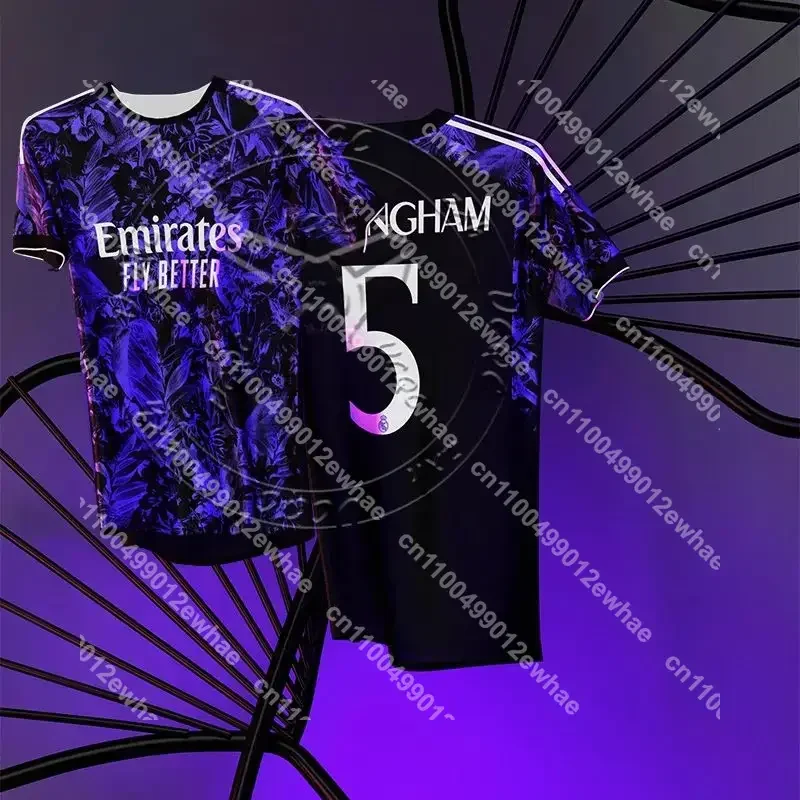 Spanish Children's and Teenagers Football Jerseys Men and Women Fashionable Casual No. 5 Sportswear Bellingham Purple T-Shirt
Spanish Children's and Teenagers Football Jerseys Men and Women Fashionable Casual No. 5 Sportswear Bellingham Purple T-Shirt