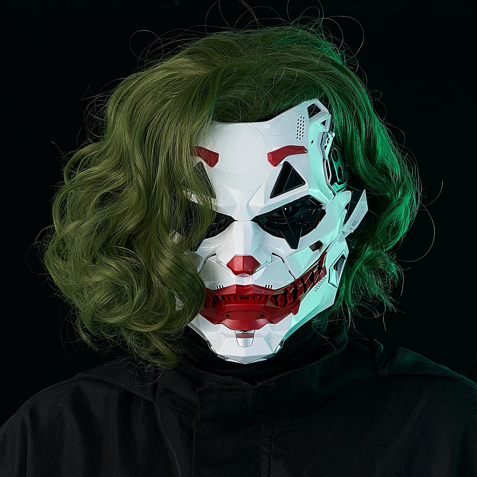 Curly Hair Joker Masks Cosplay Clown Costume Party Props Resin Mask with Clown Braids Halloween Role-Playing Toys for Adults
Curly Hair Joker Masks Cosplay Clown Costume Party Props Resin Mask with Clown Braids Halloween Role-Playing Toys for Adults