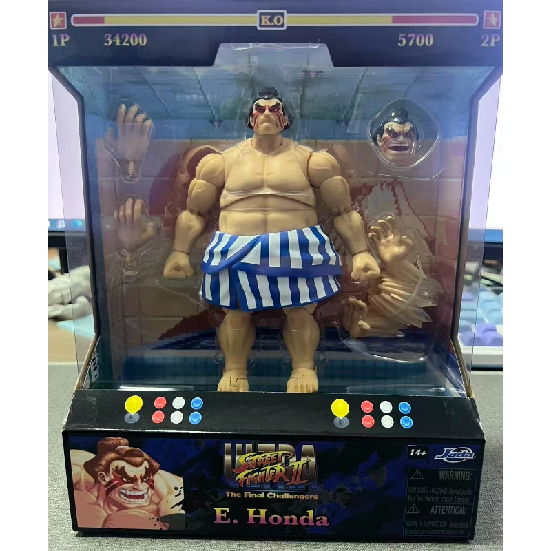 In Stock Jada Toys Street Fighter 2 Gouki Akuma Bison Edmund Honda Action Figure Genuine Figurines PVC Collection Boxer Balrog
In Stock Jada Toys Street Fighter 2 Gouki Akuma Bison Edmund Honda Action Figure Genuine Figurines PVC Collection Boxer Balrog